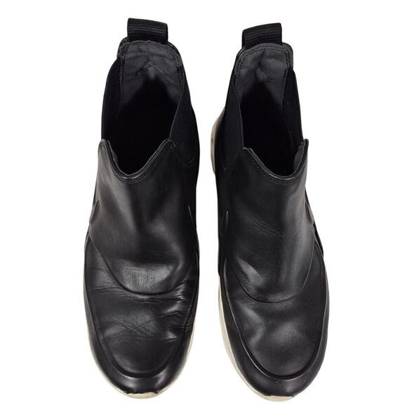 Nike Air Max Thea Mid Black Sail Leather Womens Sneaker Boots 9 - Picture 6 of 7